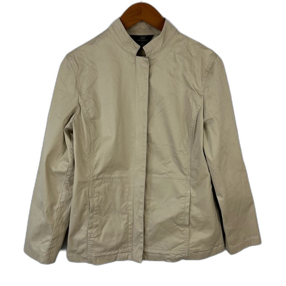 Brooks Brothers Jackets & Blazers - Brooks Brothers 346 Khaki Zip-Up Jacket Size 10